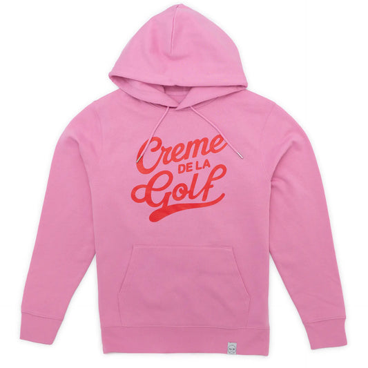Cooler Golf Hoodie mit Spruch "Creme de la Golf"