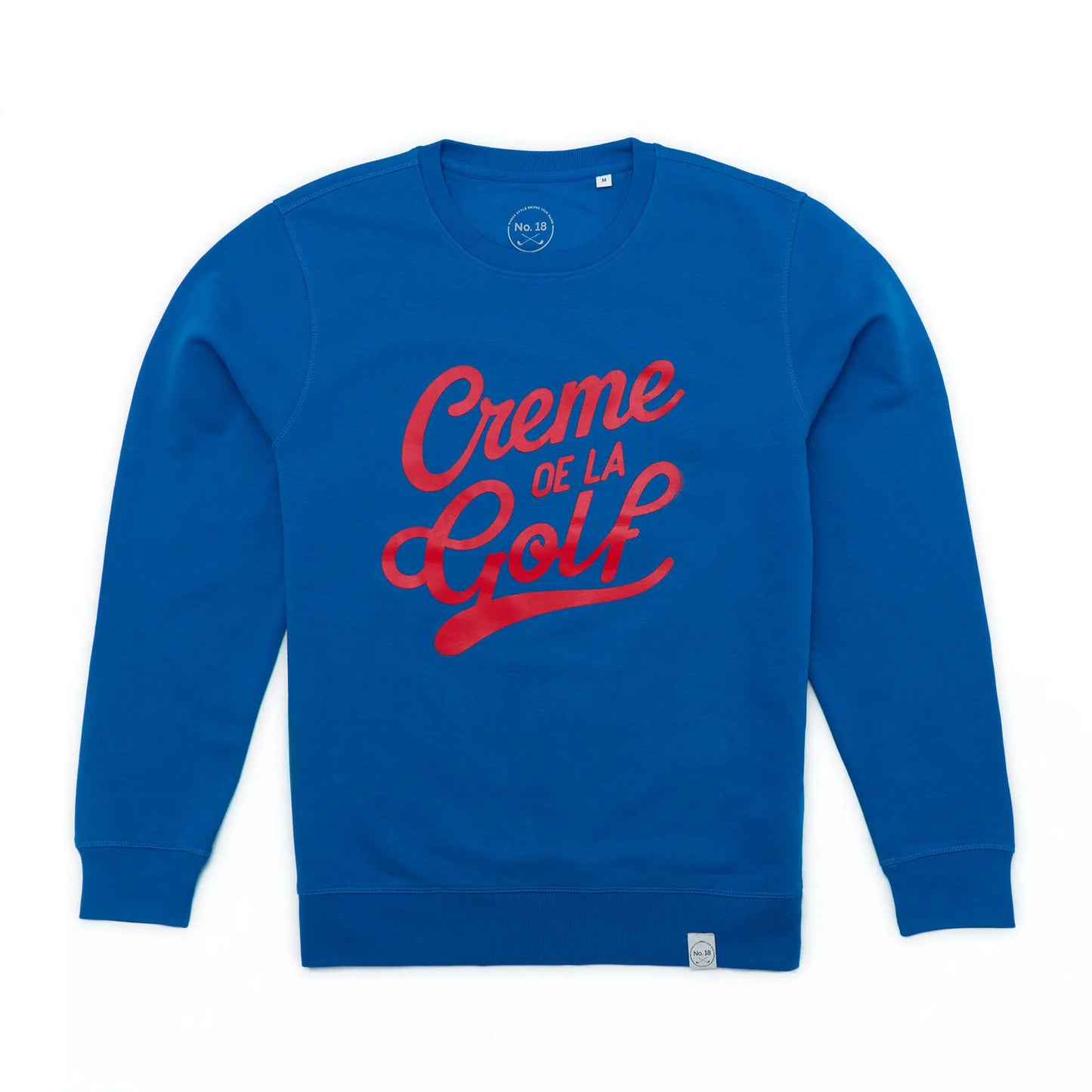 Lustiges Golf-Shirt "Crème de la Golf" in nachhaltiger Bio-Baumwolle