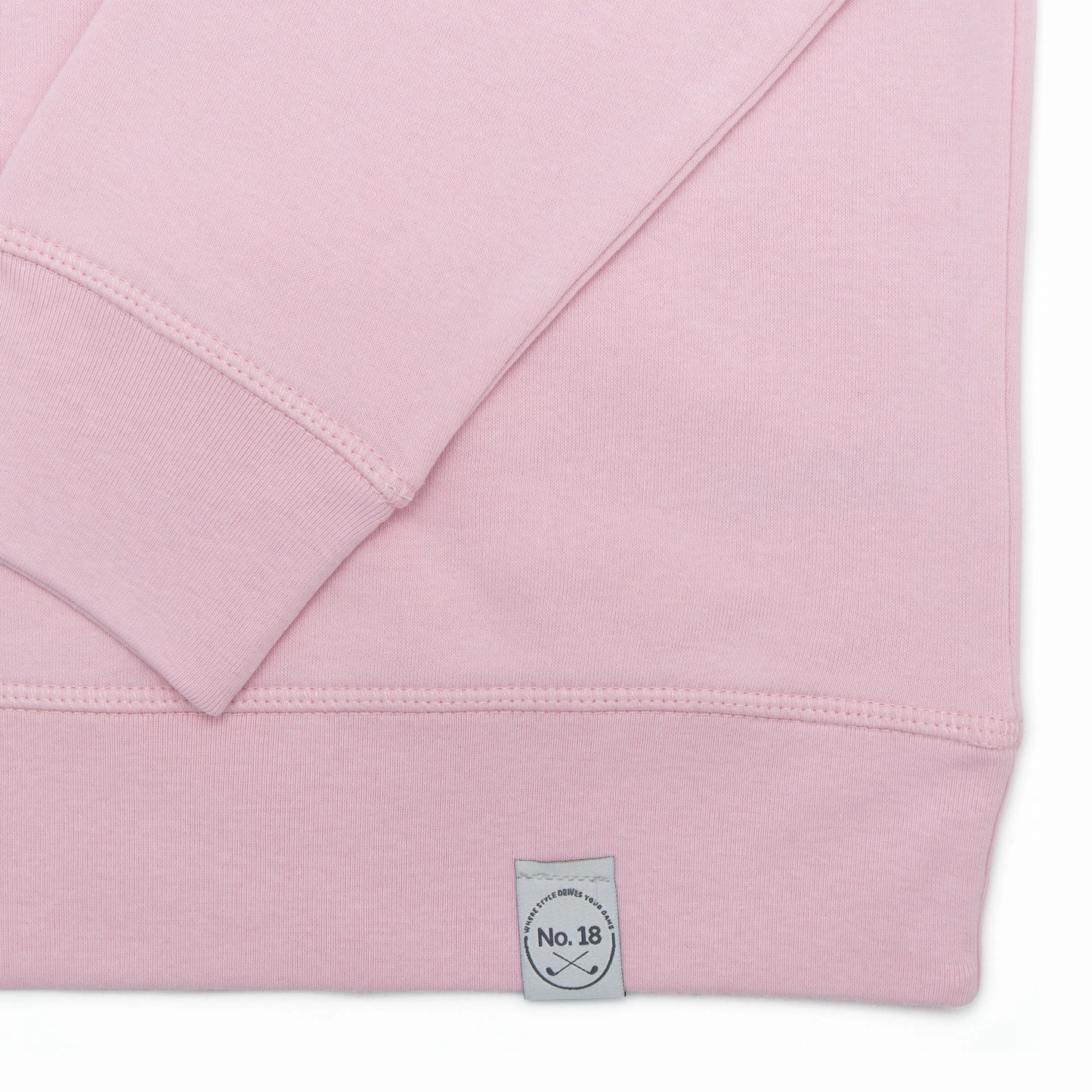 Golf Shirt Rosa für die Freizeit mit Statement Print