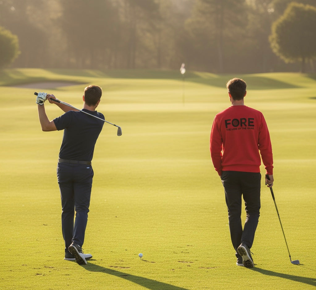 Perfekte Feierabendrunde auf dem Golfplatz
