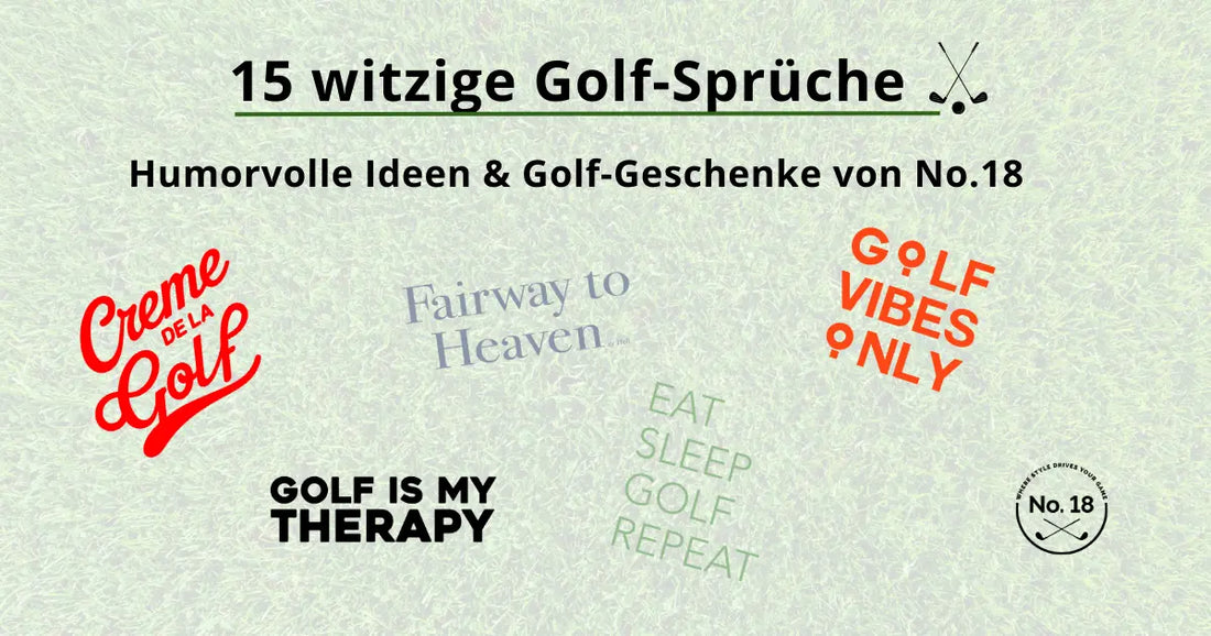 Witzige Golf-Sprüche