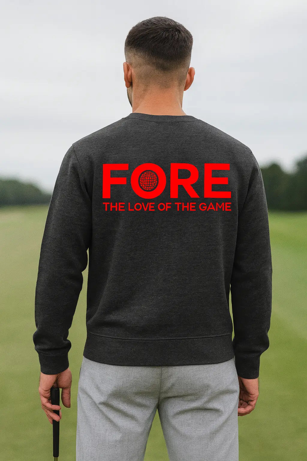 Cool gestaltetes Golf-Shirt "Fore the Love of the Game" für Golfer
