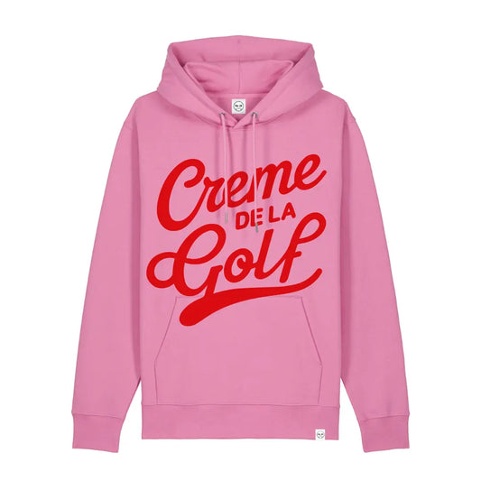 Golf Hoodie mit Spruch "Creme de la Golf"