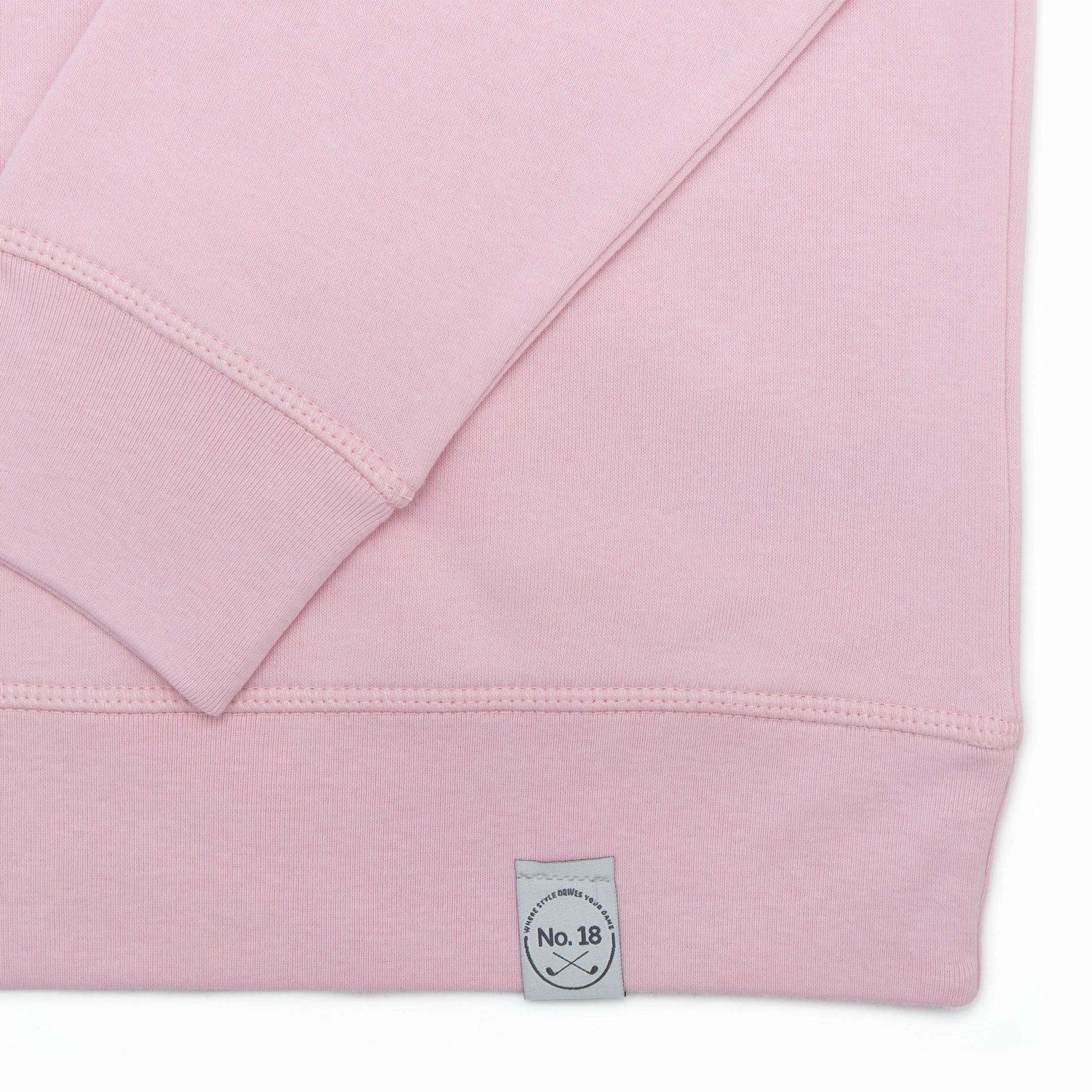 Golf Shirt Rosa für die Freizeit mit Statement Print
