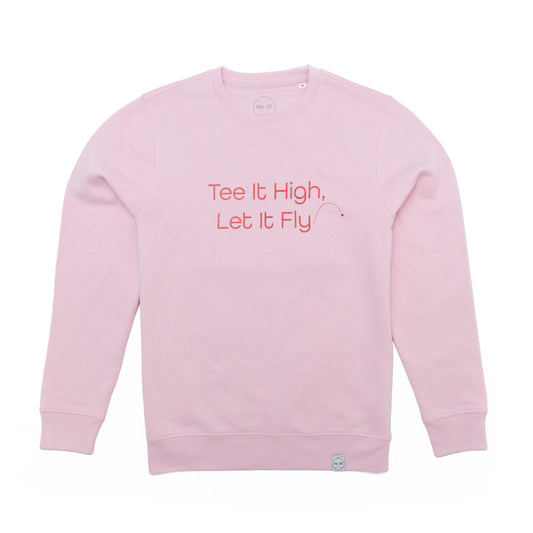 Modernes Golf-Shirt "Tee it high let it fly" für style-bewusste Golferinnen