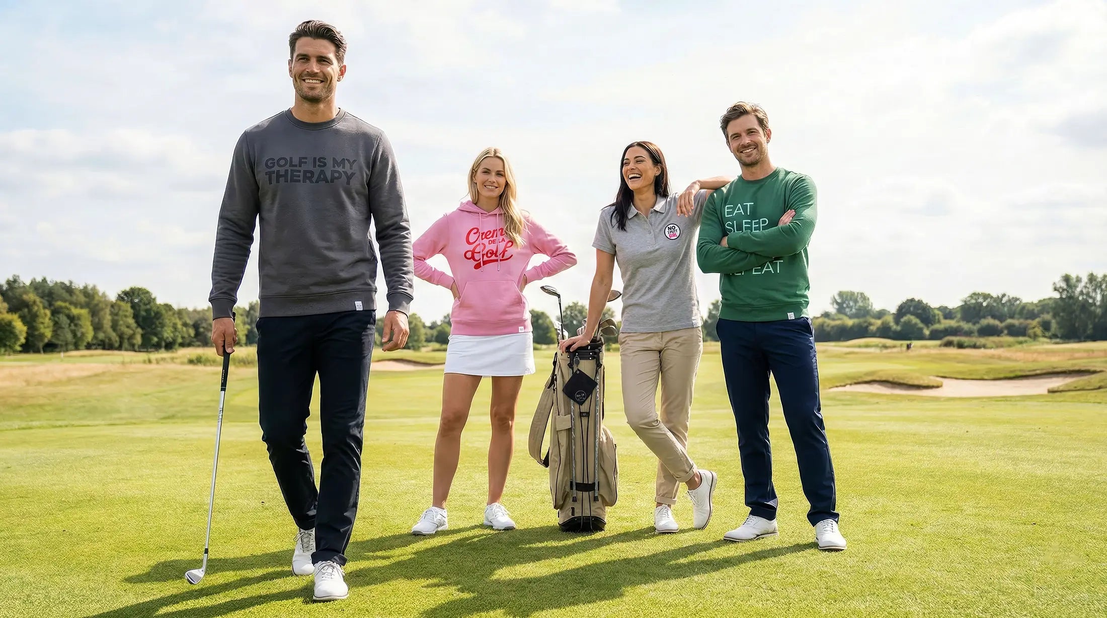 moderne Golfbekleidung